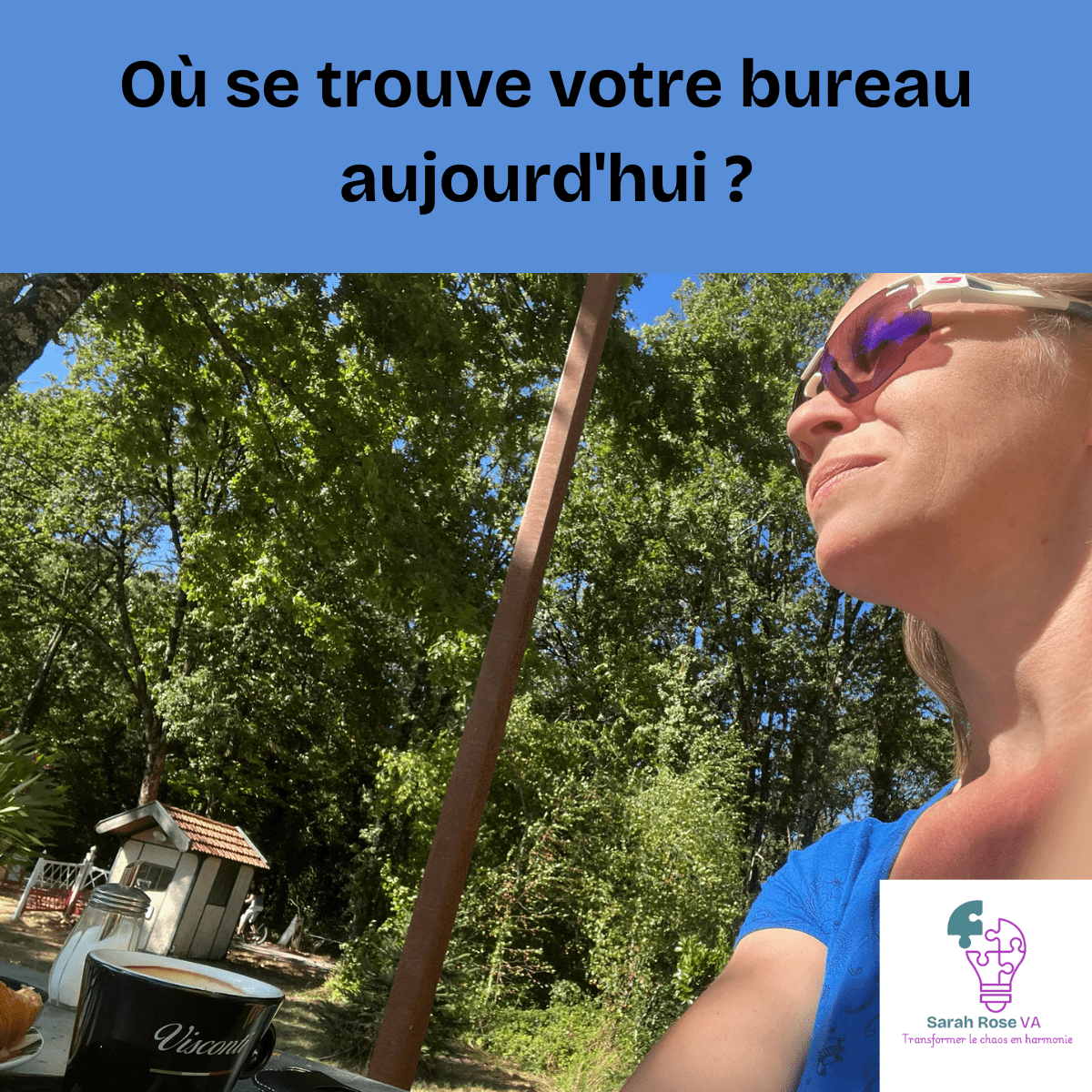 ☕🌿 View of the office today