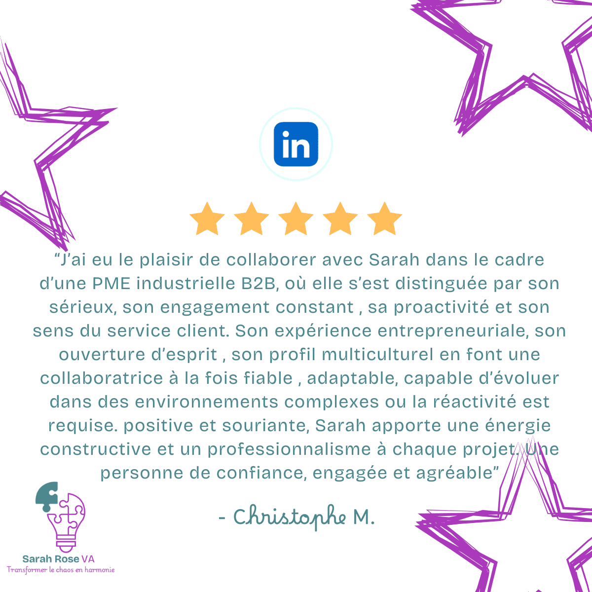 LinkedIn recommendation