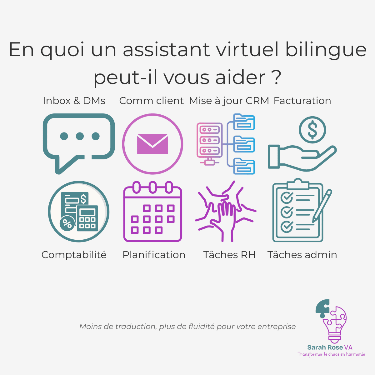 How can a bilingual virtual assistant help you?