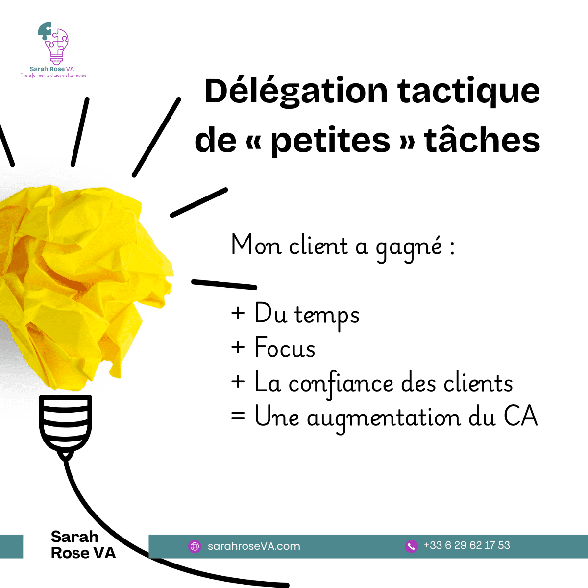 Délégation tactique de “petites tâches”